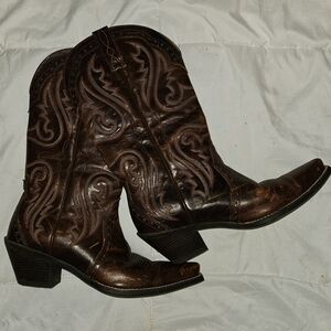 Ariat Brown Heeled Boots